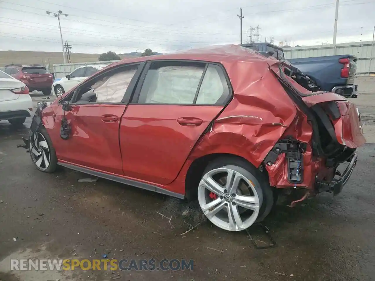 2 Photograph of a damaged car WVWGA7CD3RW155235 VOLKSWAGEN GTI 2024