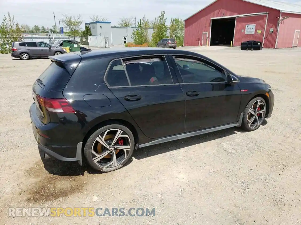 3 Фотография поврежденного автомобиля WVWGA7CD3RW207477 VOLKSWAGEN GTI 2024