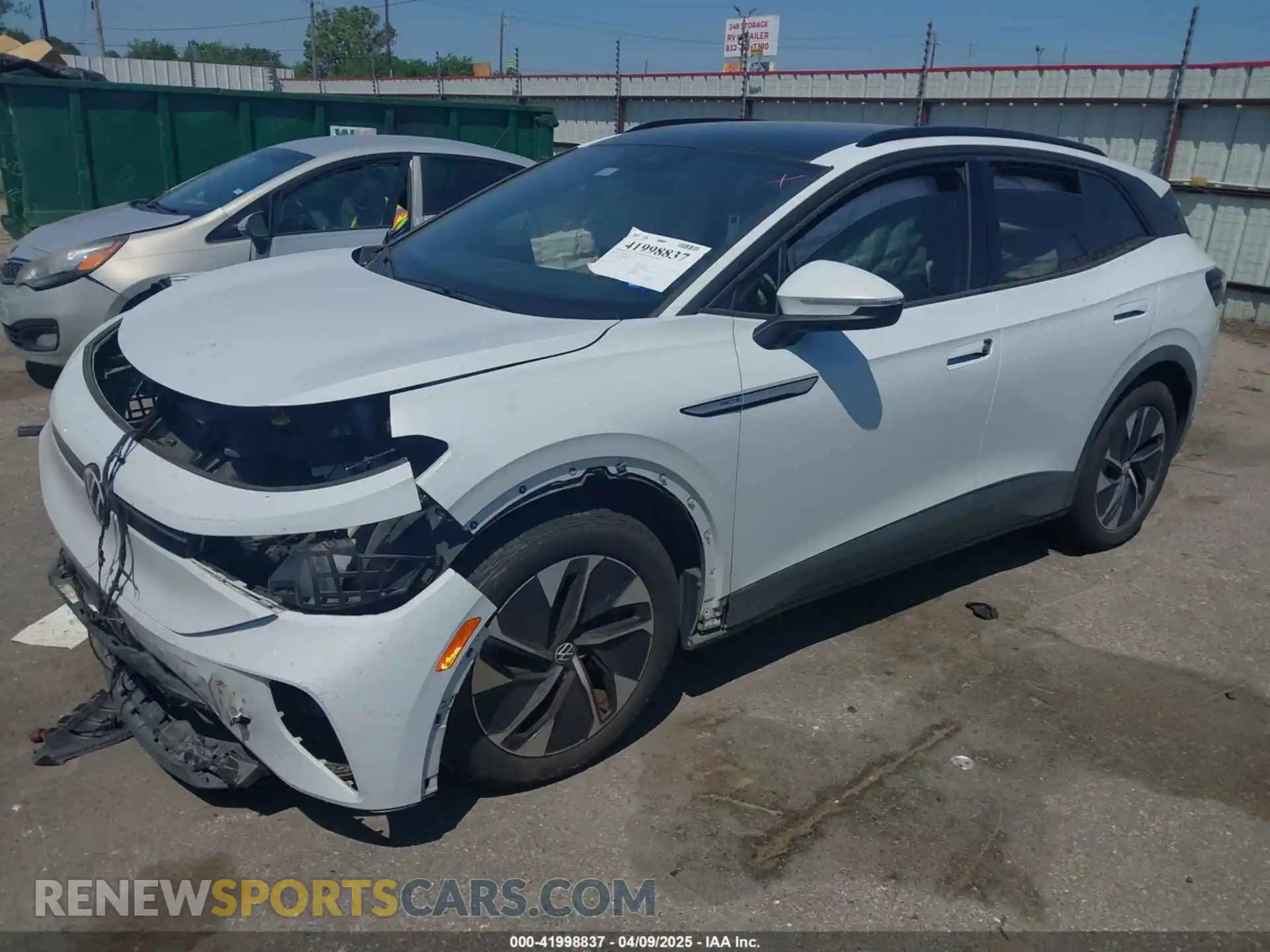 2 Photograph of a damaged car WVGTMPE20MP065444 VOLKSWAGEN ID.4 2021