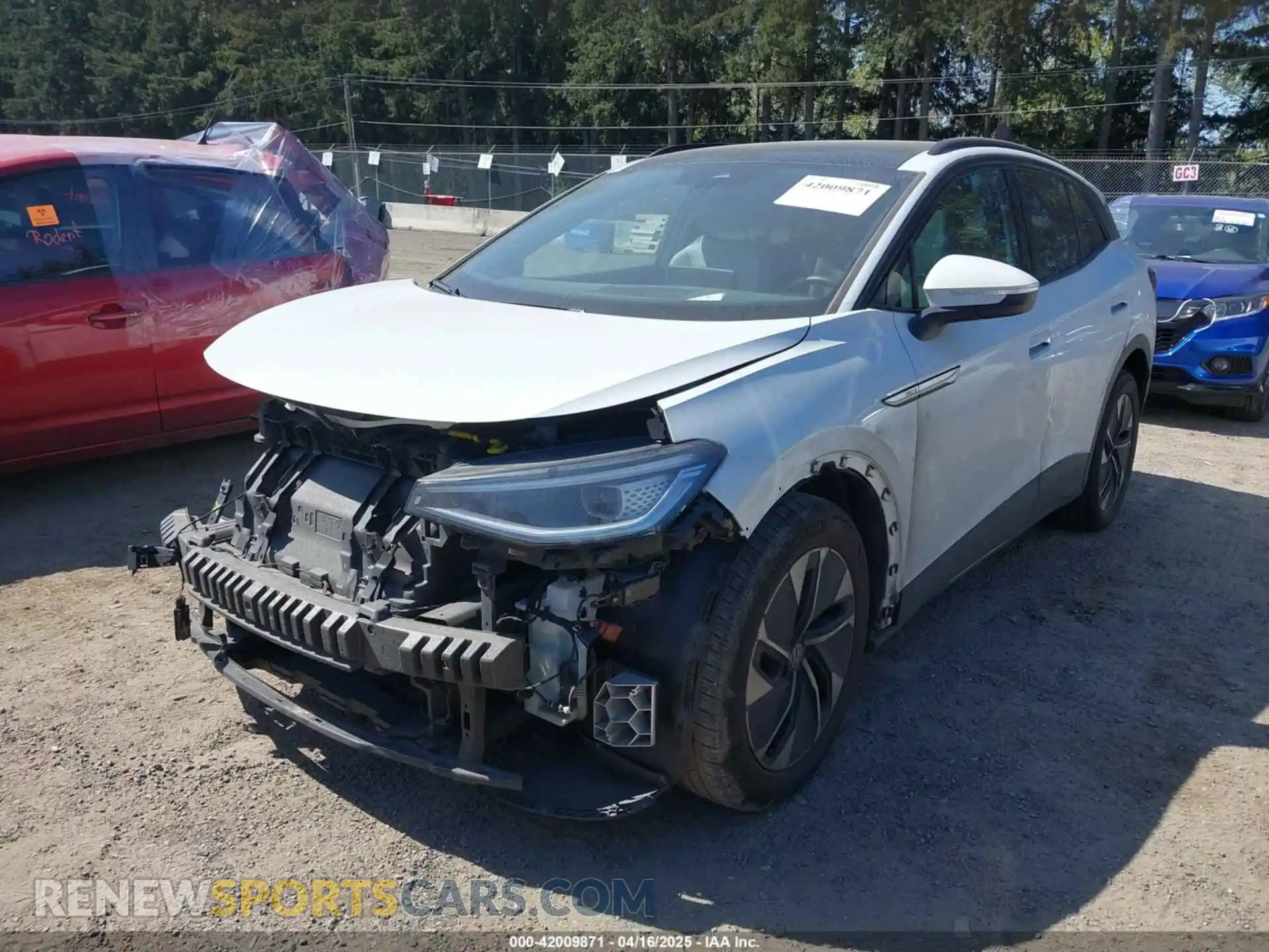 2 Photograph of a damaged car WVGTMPE21MP058227 VOLKSWAGEN ID.4 2021