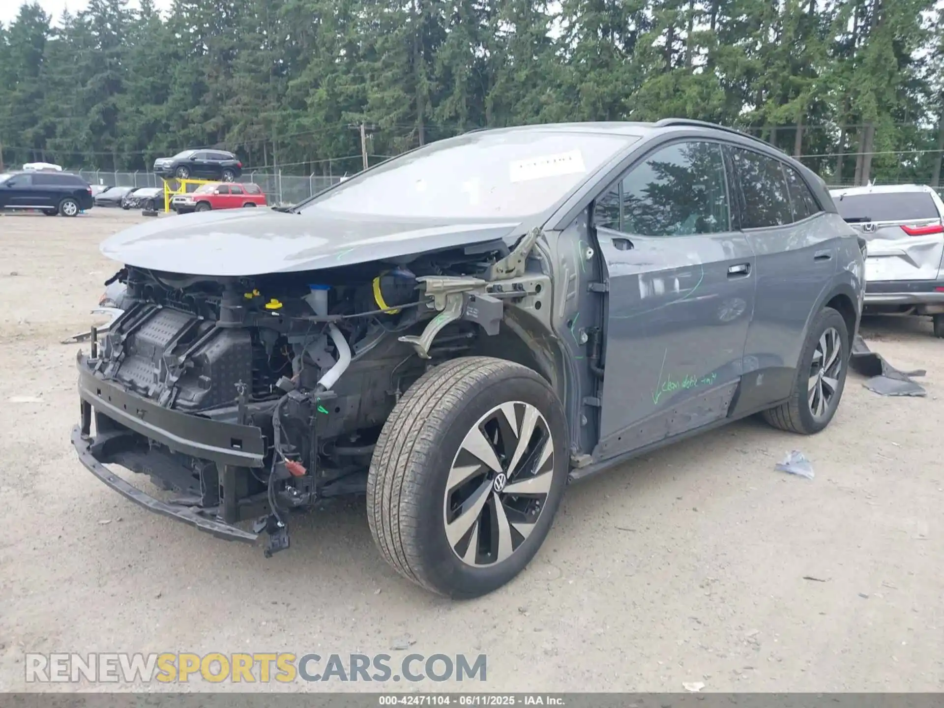 2 Photograph of a damaged car 1V2DNPE84PC009365 VOLKSWAGEN ID.4 2023
