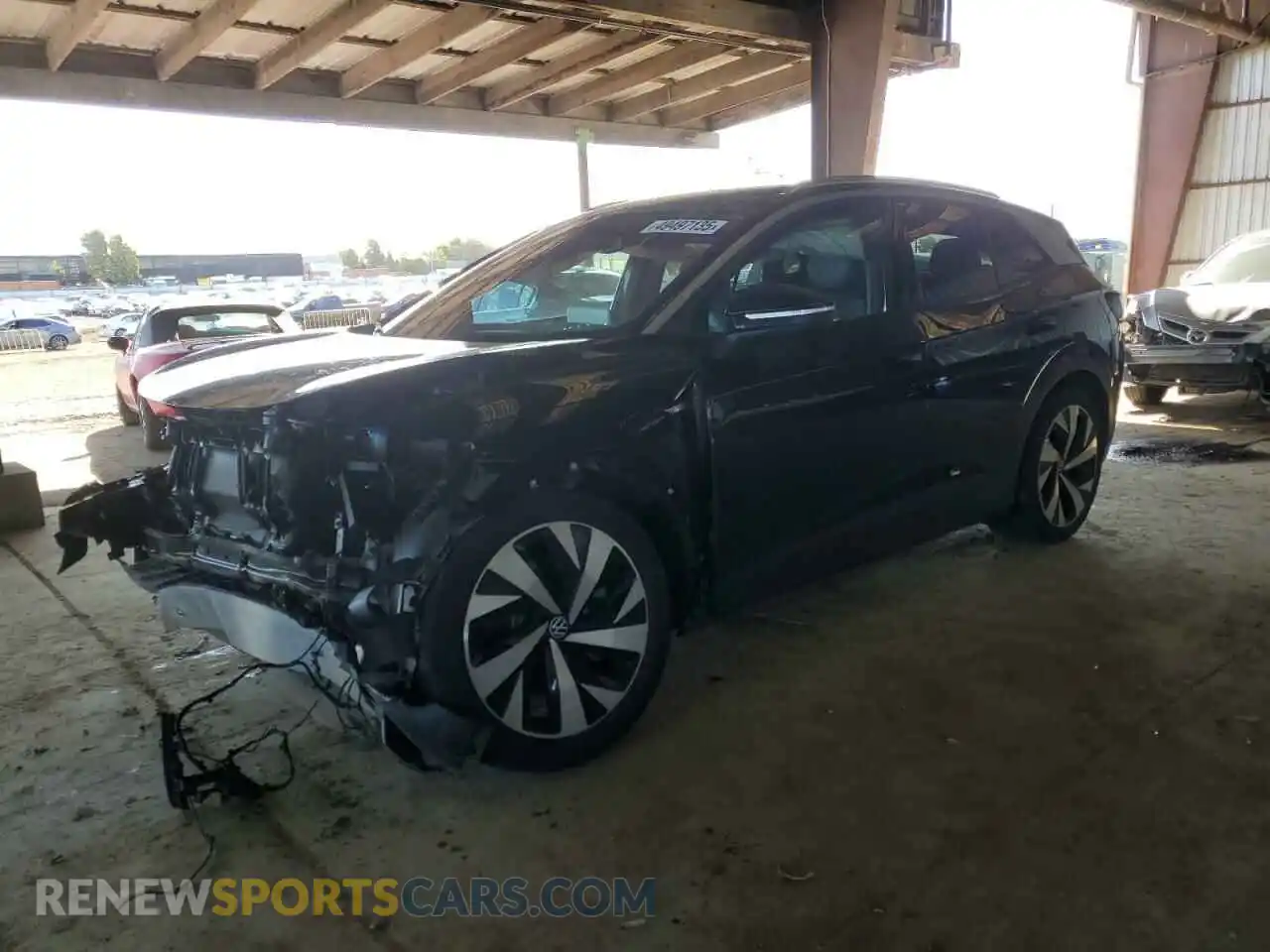 1 Photograph of a damaged car WVGDMPE20MP011890 VOLKSWAGEN ID.4 FIRST 2021