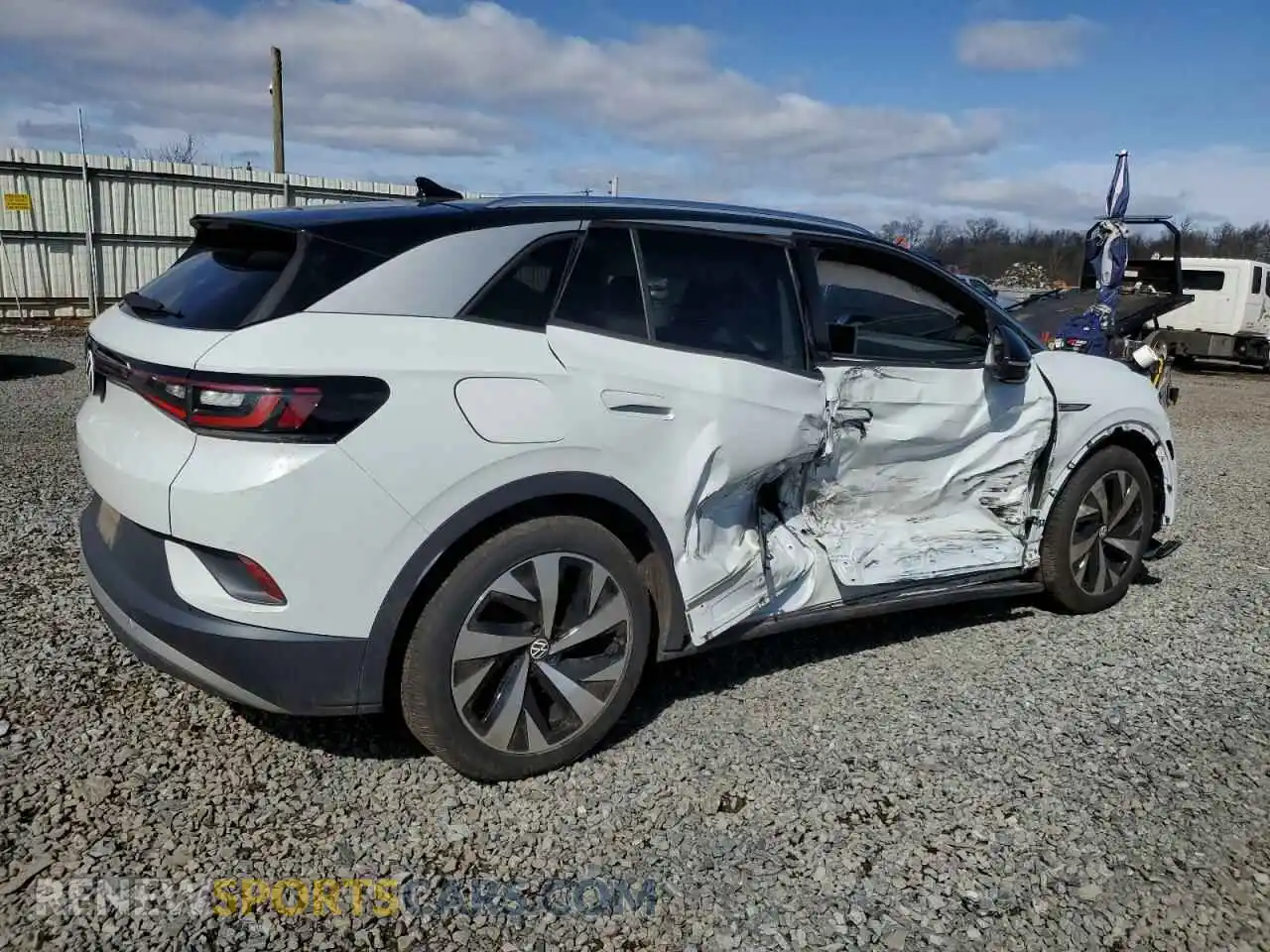 3 Photograph of a damaged car WVGDMPE28MP008011 VOLKSWAGEN ID.4 FIRST 2021