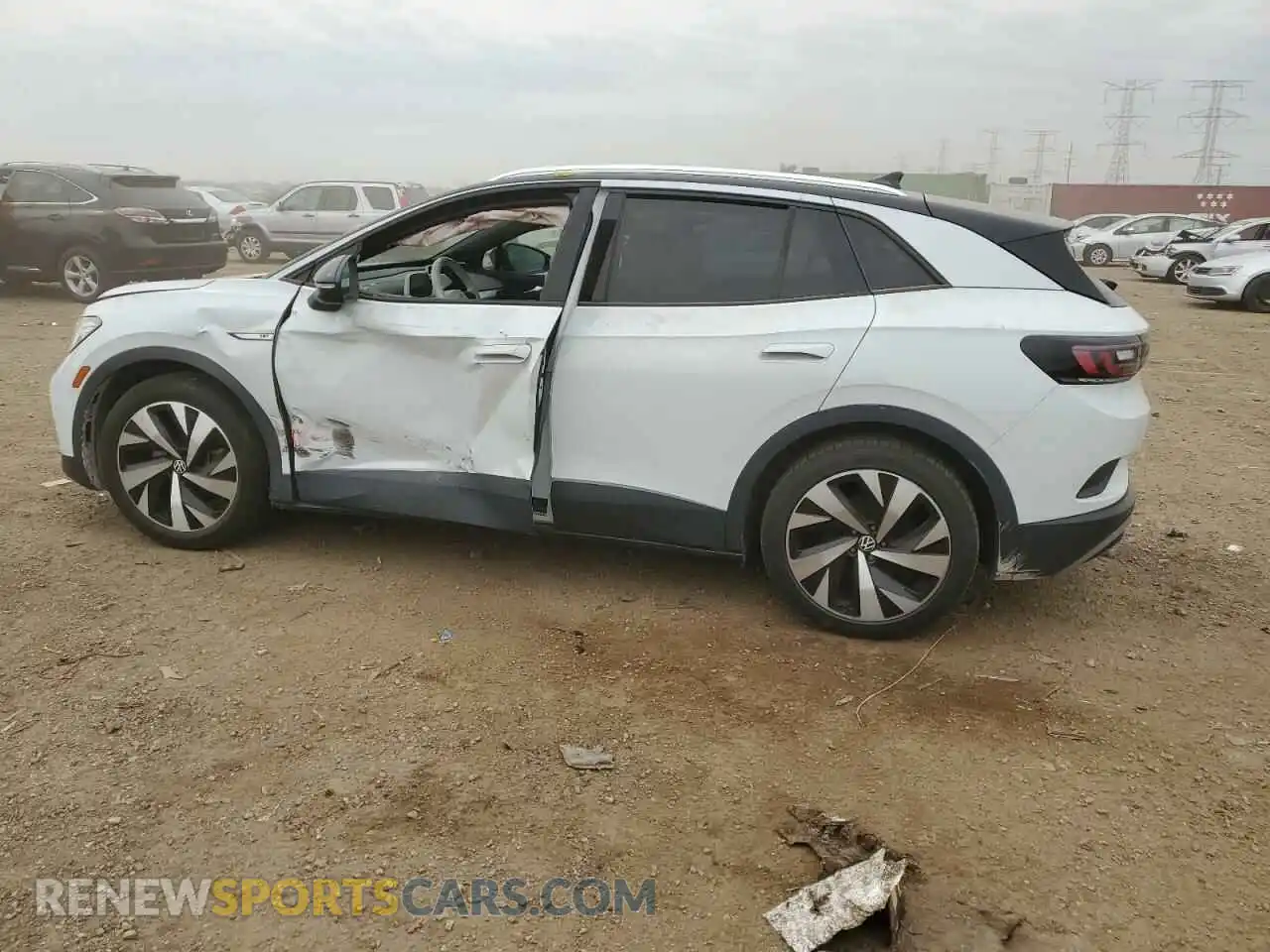 2 Photograph of a damaged car WVGDMPE2XMP009046 VOLKSWAGEN ID.4 FIRST 2021