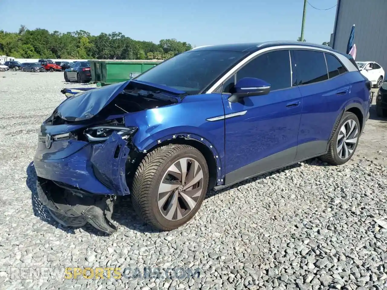 1 Photograph of a damaged car WVGKMPE22MP044364 VOLKSWAGEN ID.4 PRO S 2021