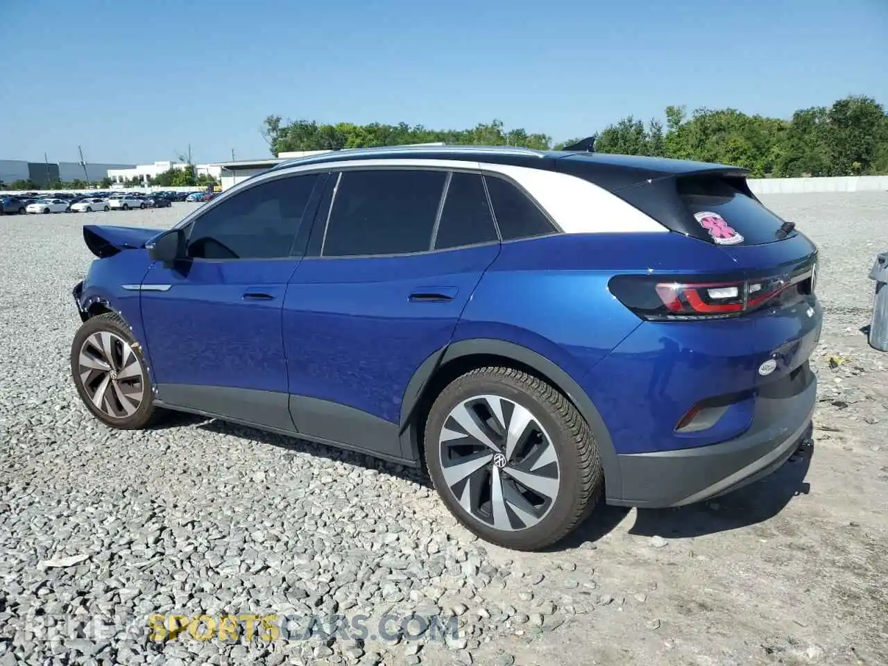 2 Photograph of a damaged car WVGKMPE22MP044364 VOLKSWAGEN ID.4 PRO S 2021
