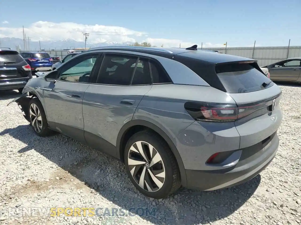 2 Photograph of a damaged car WVGUNPE25MP064419 VOLKSWAGEN ID.4 PRO S 2021