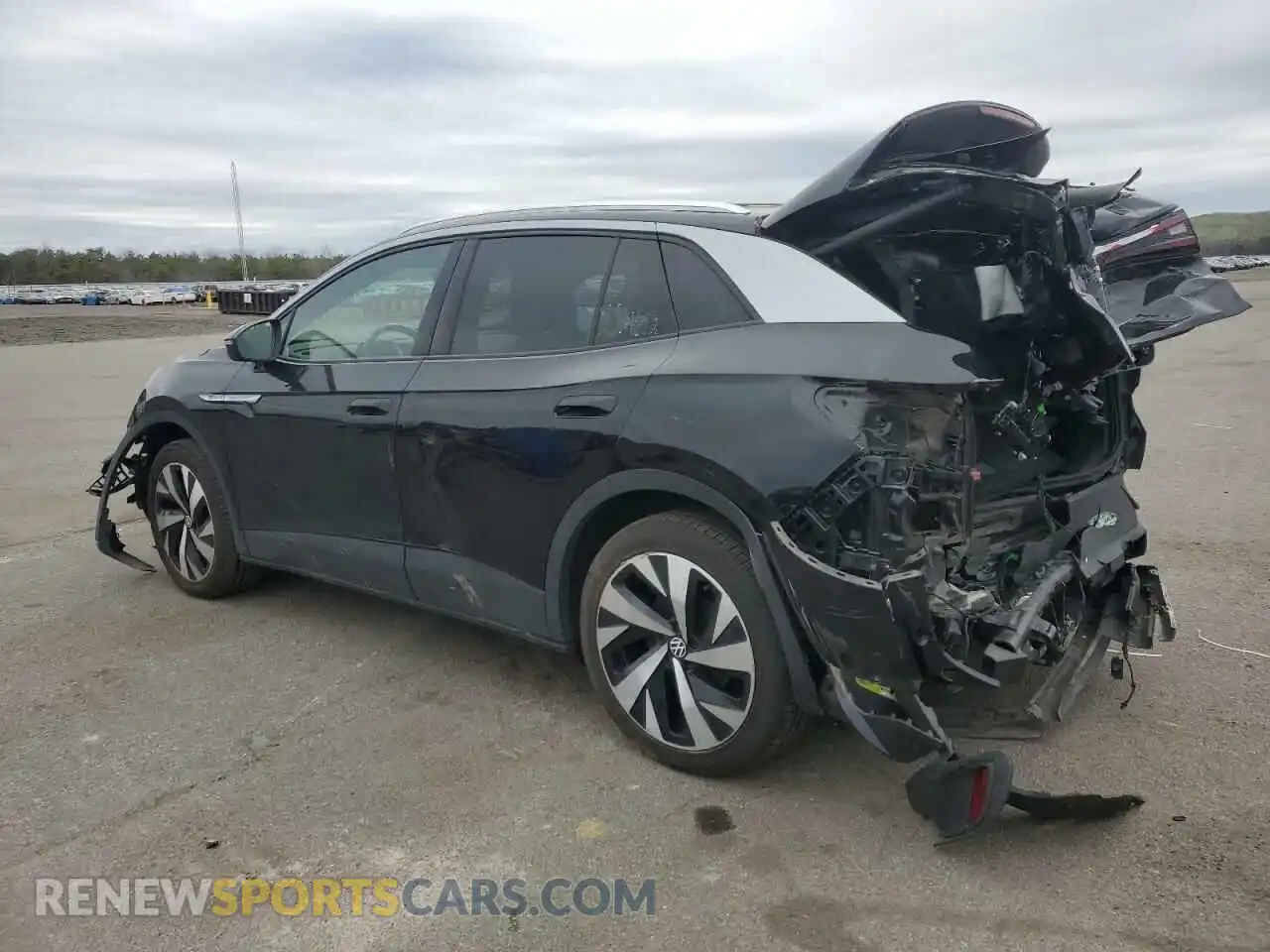 2 Photograph of a damaged car WVGUNPE27MP061232 VOLKSWAGEN ID.4 PRO S 2021