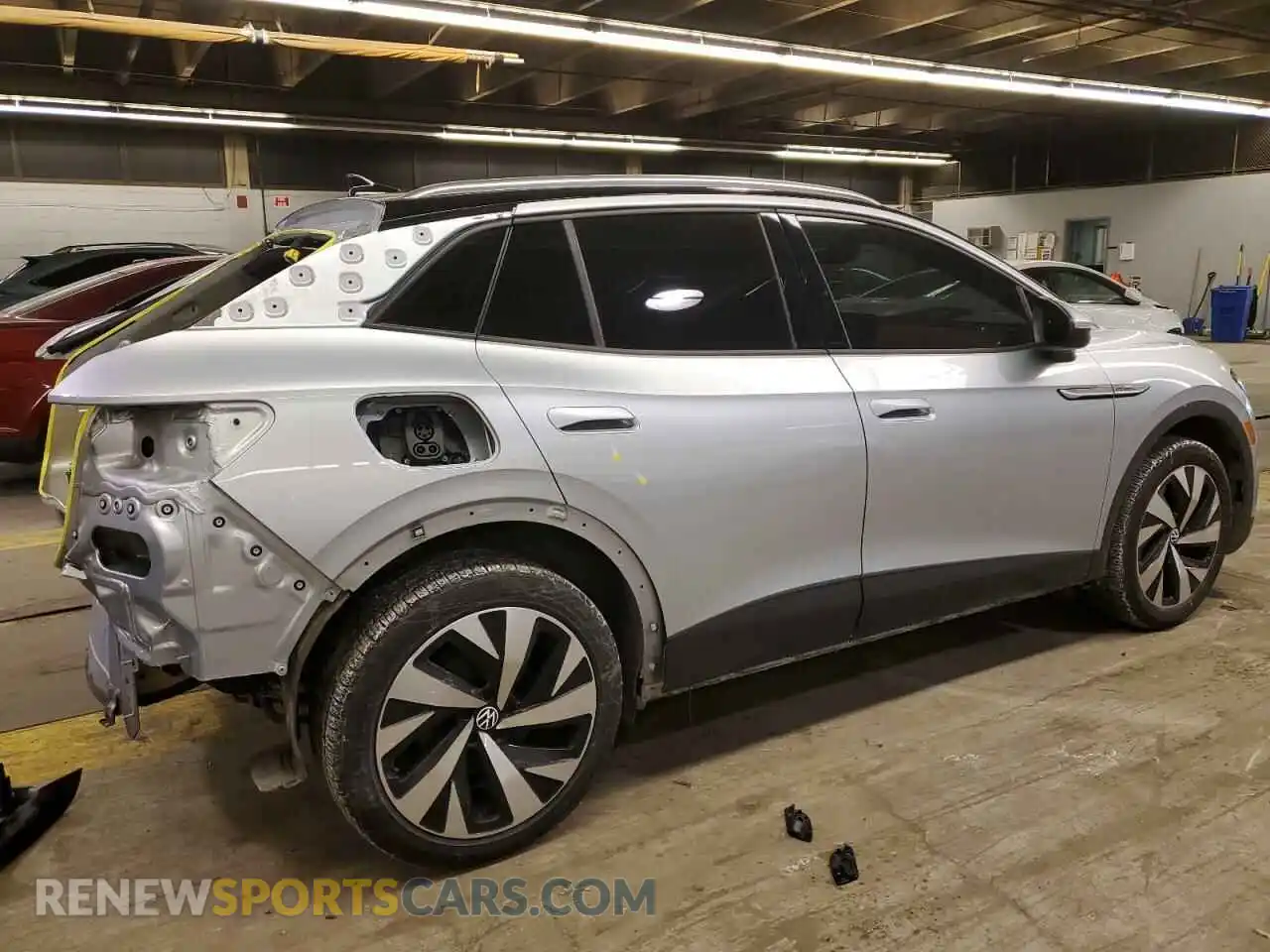 3 Photograph of a damaged car WVGUNPE27MP063689 VOLKSWAGEN ID.4 PRO S 2021