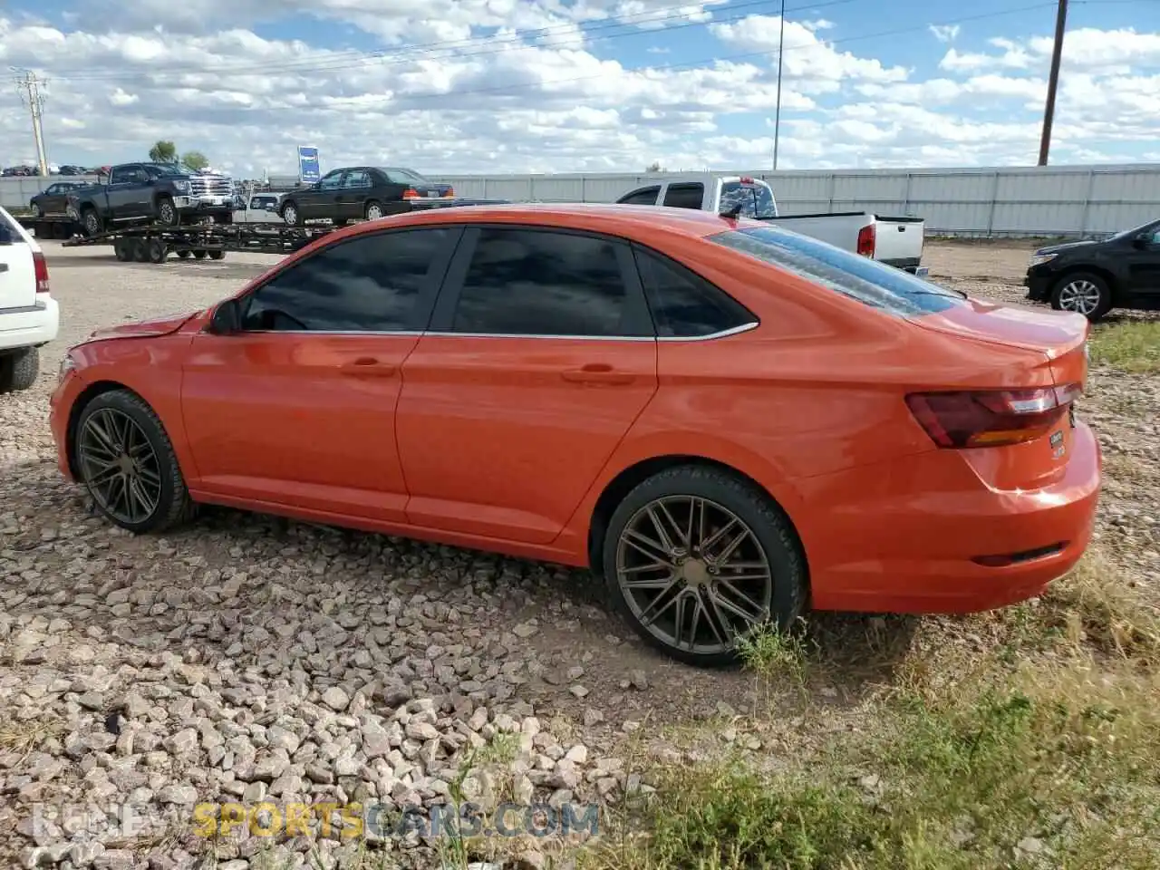 2 Photograph of a damaged car 3VWC57BU0KM044276 VOLKSWAGEN JETTA 2019