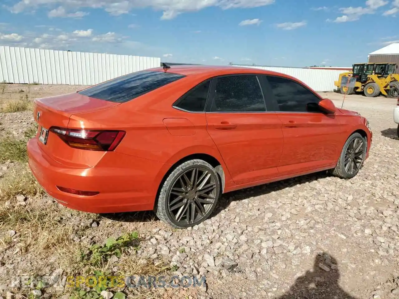 3 Photograph of a damaged car 3VWC57BU0KM044276 VOLKSWAGEN JETTA 2019