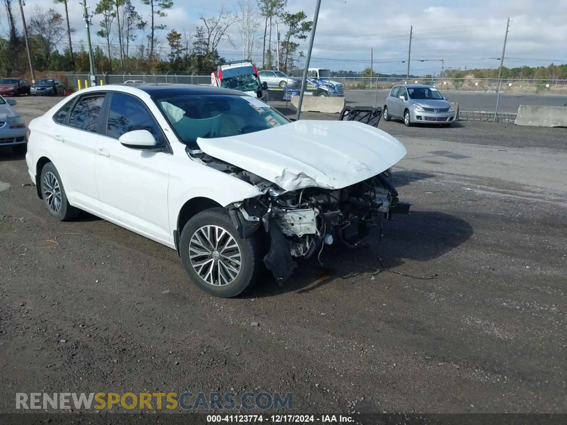 1 Photograph of a damaged car 3VWC57BU1KM049020 VOLKSWAGEN JETTA 2019