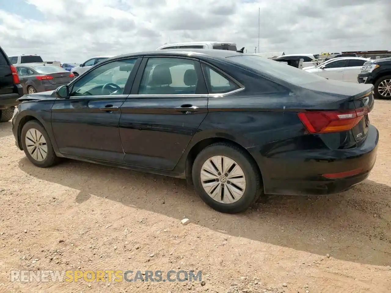2 Photograph of a damaged car 3VWC57BU2KM092605 VOLKSWAGEN JETTA 2019