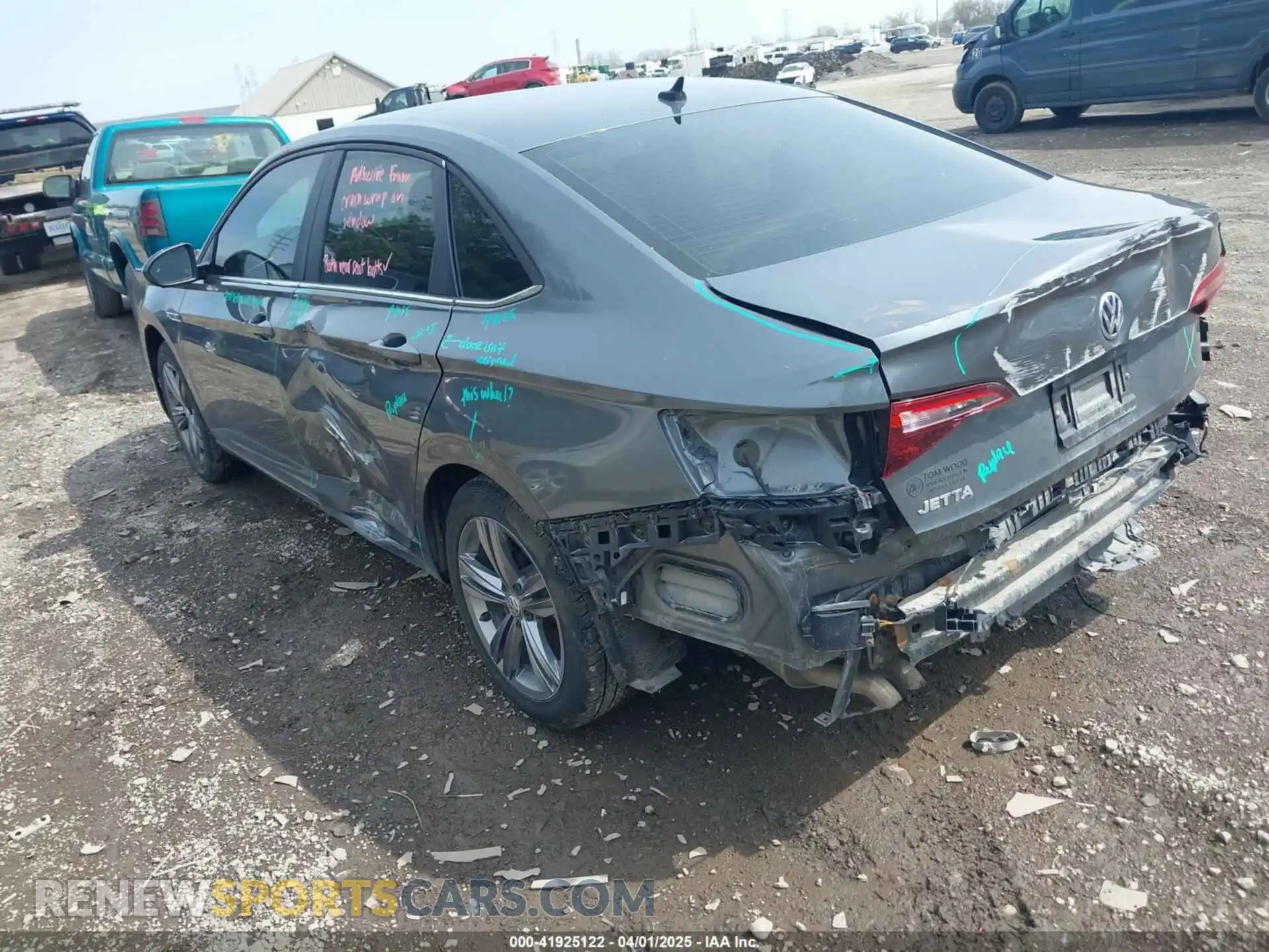 3 Photograph of a damaged car 3VWC57BU7KM048213 VOLKSWAGEN JETTA 2019