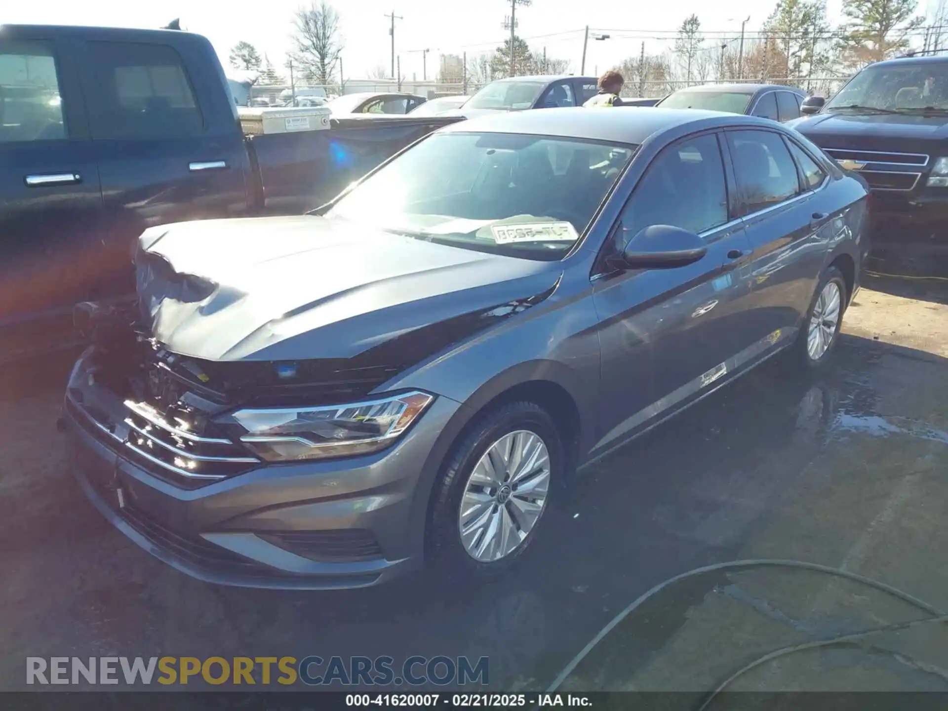 2 Photograph of a damaged car 3VWC57BU7KM061592 VOLKSWAGEN JETTA 2019