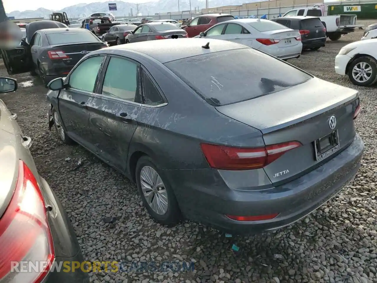 2 Photograph of a damaged car 3VWC57BU7KM093247 VOLKSWAGEN JETTA 2019