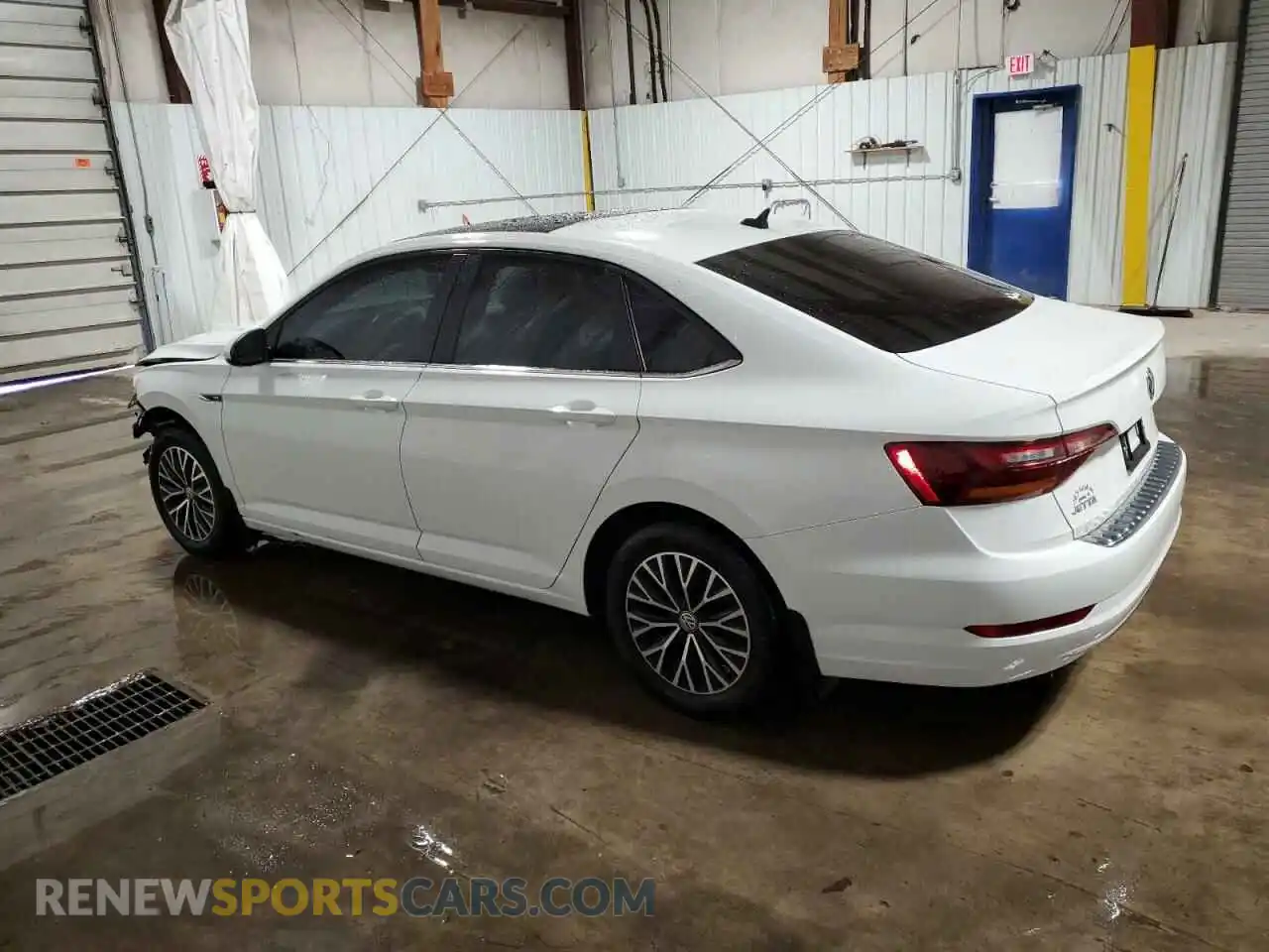 2 Photograph of a damaged car 3VWEB7BU0KM196642 VOLKSWAGEN JETTA 2019