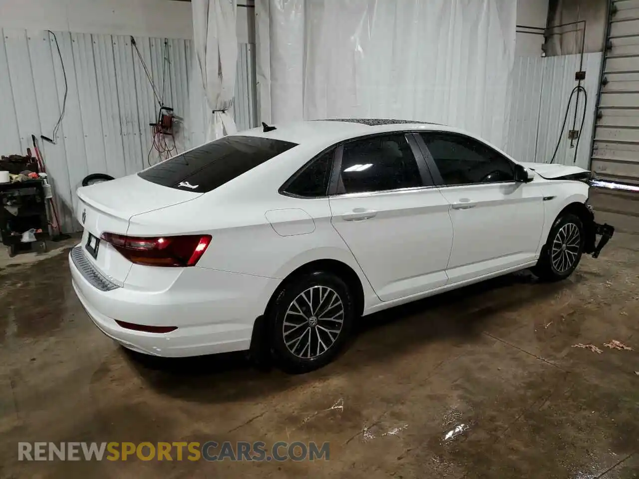 3 Photograph of a damaged car 3VWEB7BU0KM196642 VOLKSWAGEN JETTA 2019
