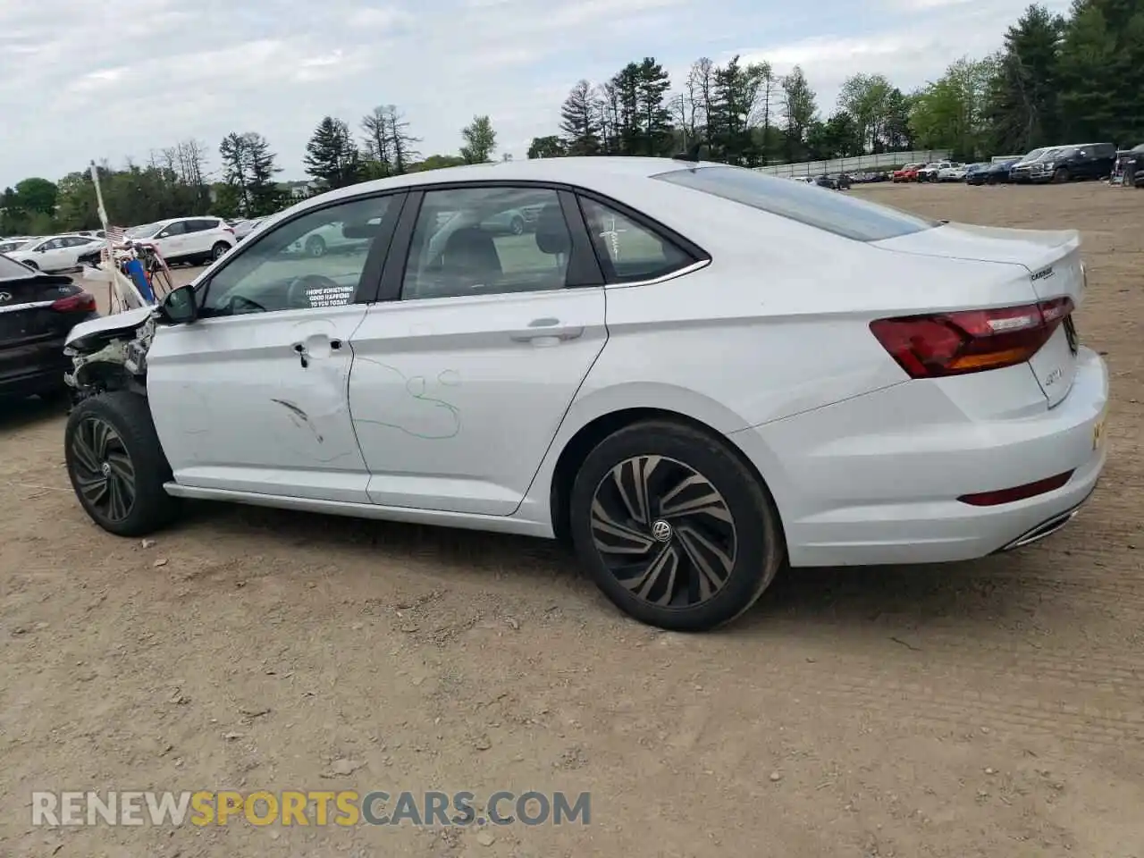 2 fotografías del automóvil dañado 3VWG57BU3KM075202 VOLKSWAGEN JETTA 2019