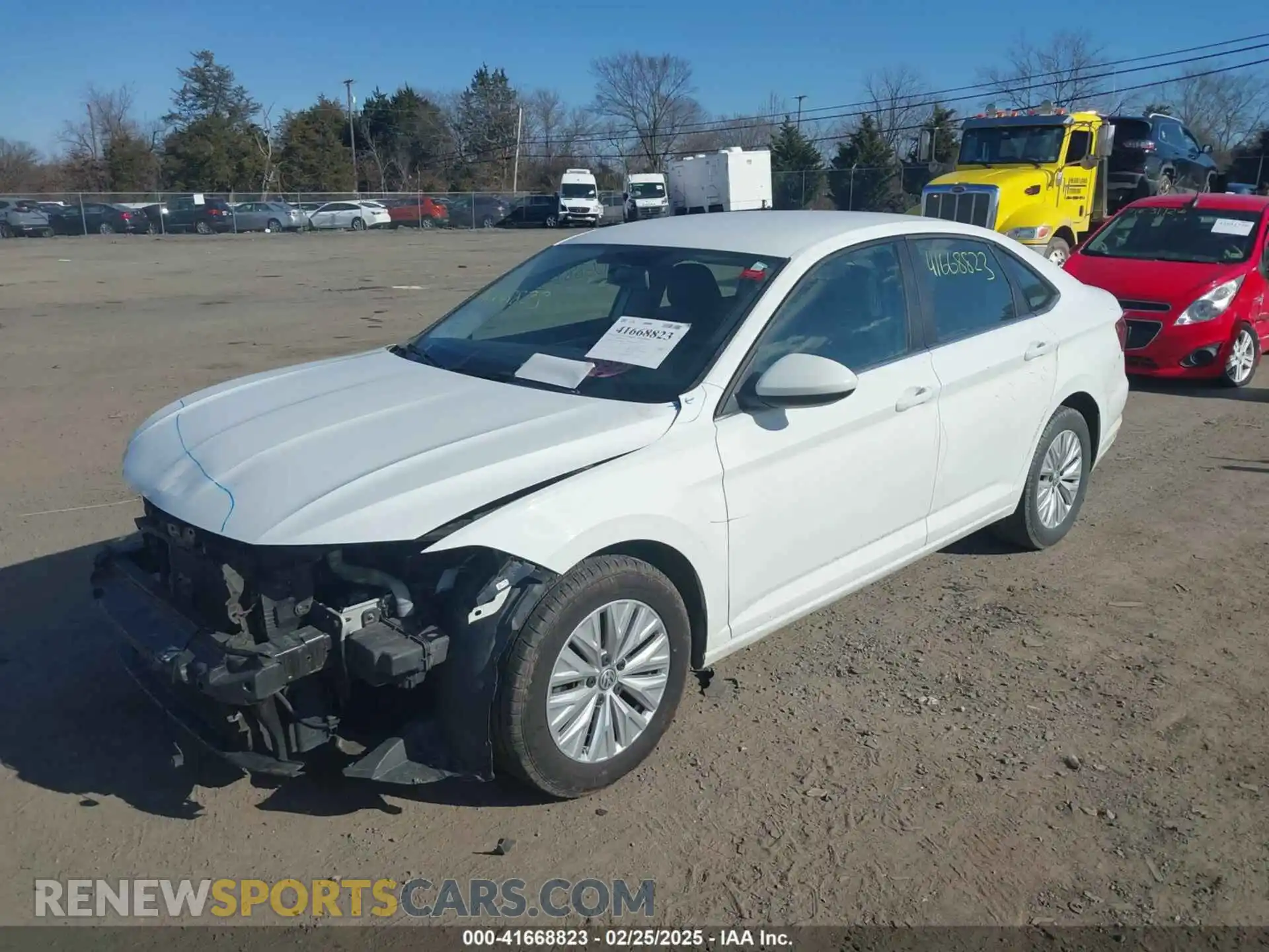 2 Photograph of a damaged car 3VWN57BU2KM099059 VOLKSWAGEN JETTA 2019