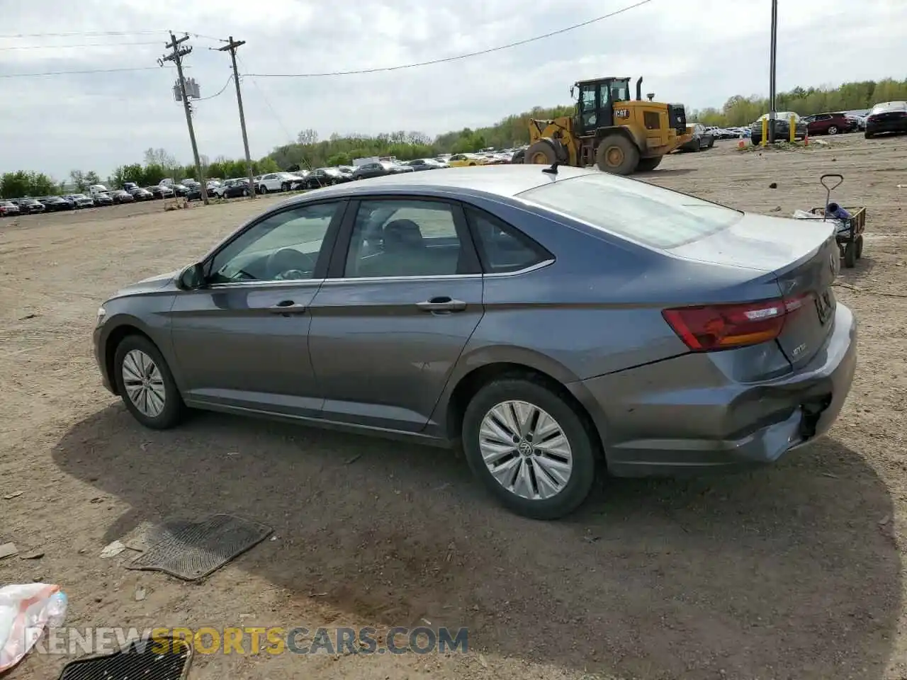 2 Photograph of a damaged car 3VWN57BU3KM006243 VOLKSWAGEN JETTA 2019