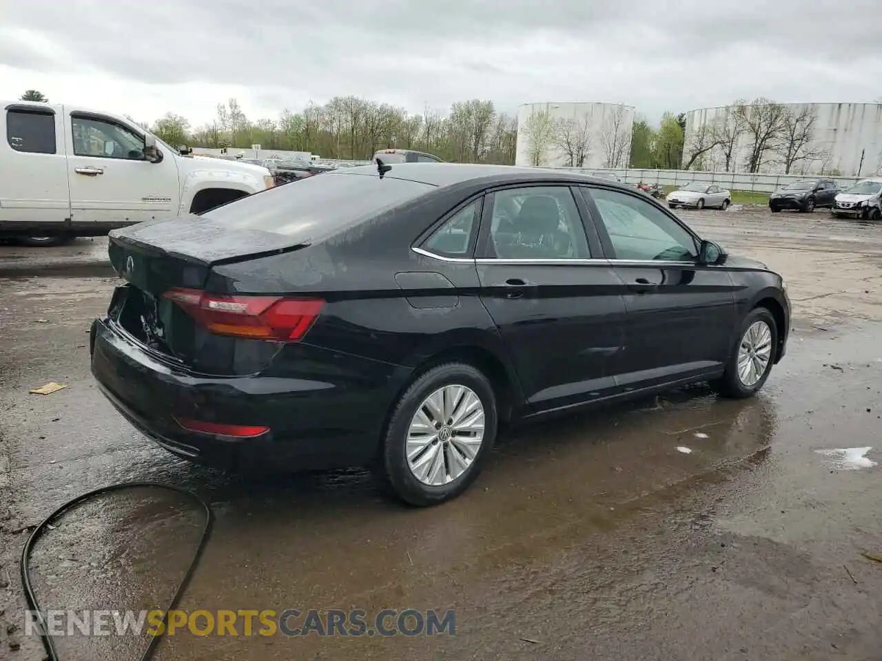 3 Photograph of a damaged car 3VWN57BU3KM107038 VOLKSWAGEN JETTA 2019