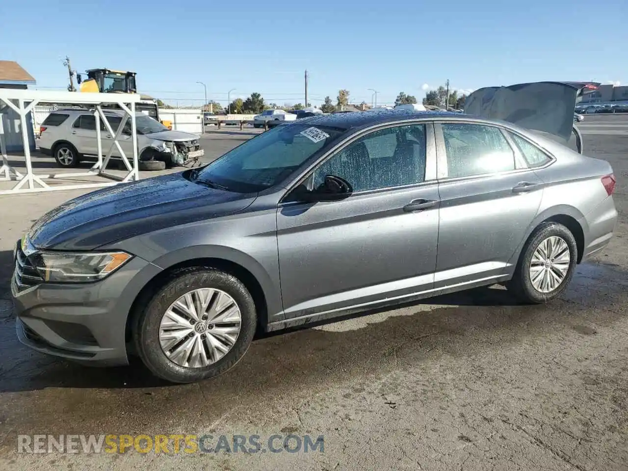 1 Photograph of a damaged car 3VWN57BU3KM162525 VOLKSWAGEN JETTA 2019