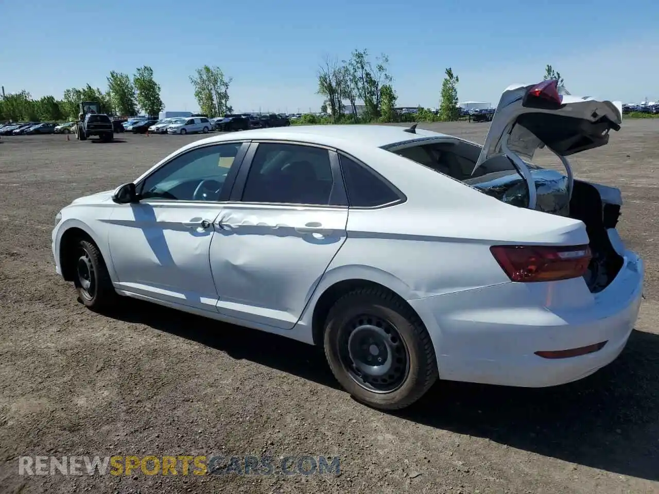 2 Photograph of a damaged car 3VWN57BU5KM073412 VOLKSWAGEN JETTA 2019