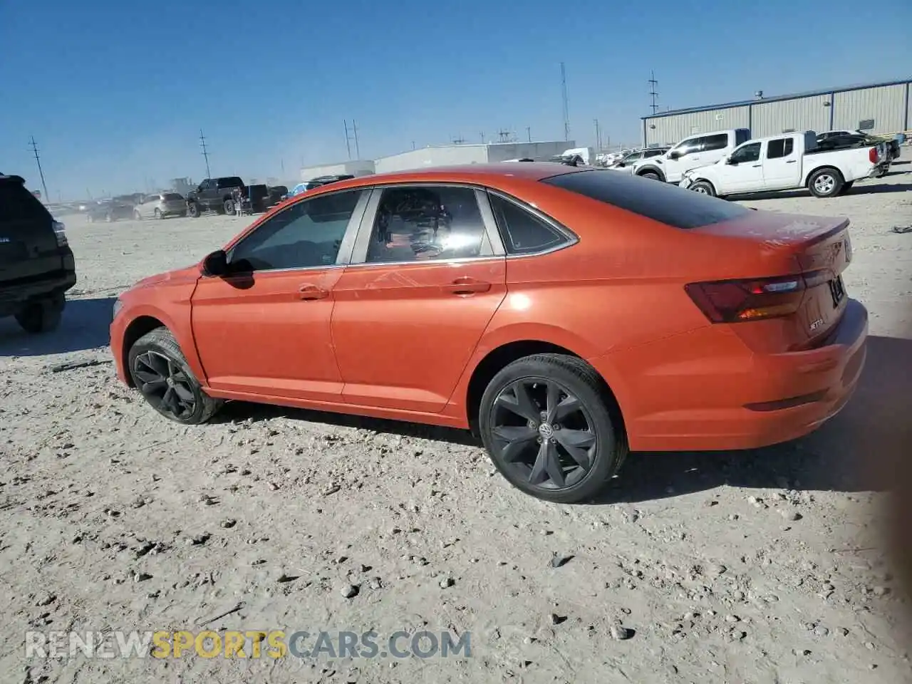 2 Photograph of a damaged car 3VWN57BU8KM079947 VOLKSWAGEN JETTA 2019