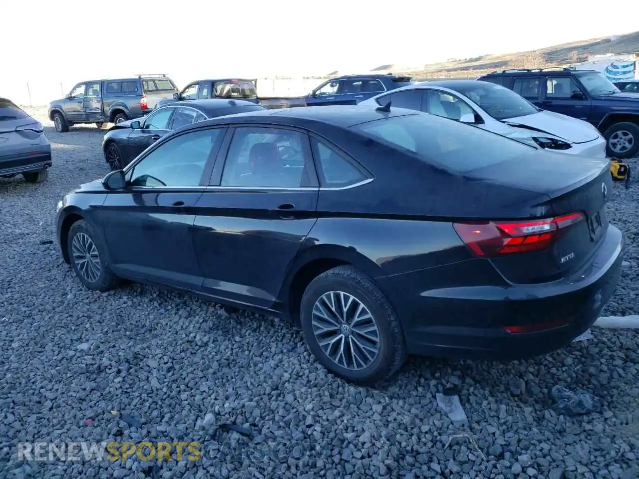 2 Photograph of a damaged car 3VWCB7BU0LM006881 VOLKSWAGEN JETTA 2020