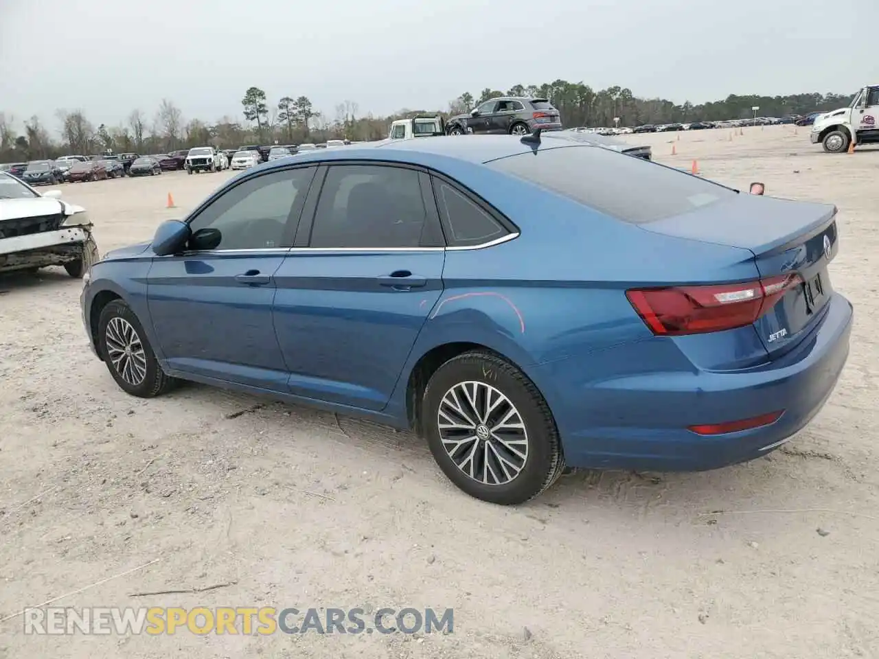 2 fotografías del automóvil dañado 3VWCB7BU2LM028882 VOLKSWAGEN JETTA 2020