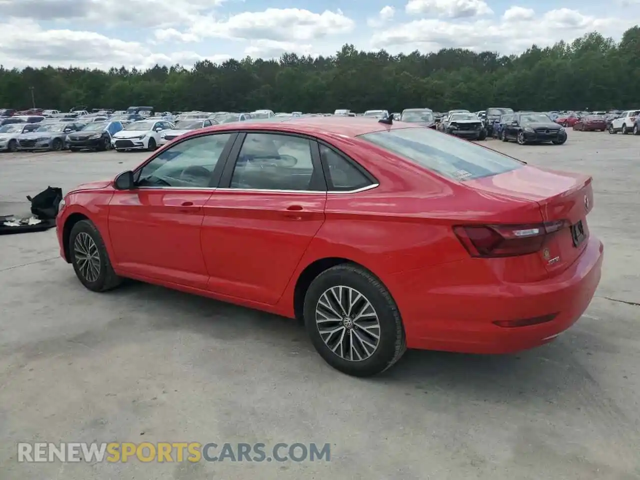 2 Photograph of a damaged car 3VWCB7BU6LM031882 VOLKSWAGEN JETTA 2020