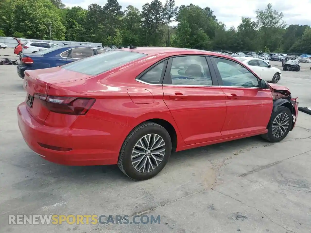 3 Photograph of a damaged car 3VWCB7BU6LM031882 VOLKSWAGEN JETTA 2020