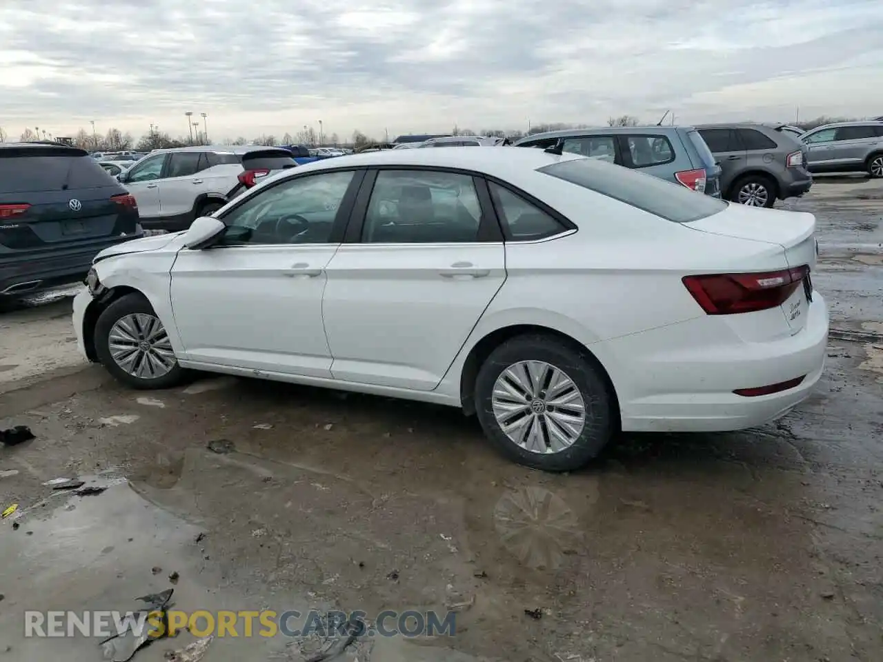 2 Photograph of a damaged car 3VWCB7BU7LM030790 VOLKSWAGEN JETTA 2020