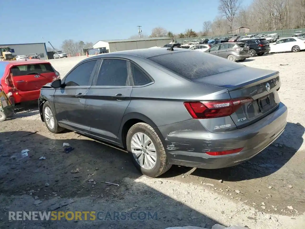 2 Photograph of a damaged car 3VWCB7BU9LM037577 VOLKSWAGEN JETTA 2020