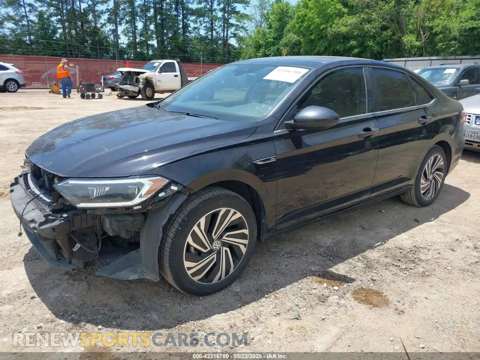 2 Photograph of a damaged car 3VWEB7BU2LM052964 VOLKSWAGEN JETTA 2020
