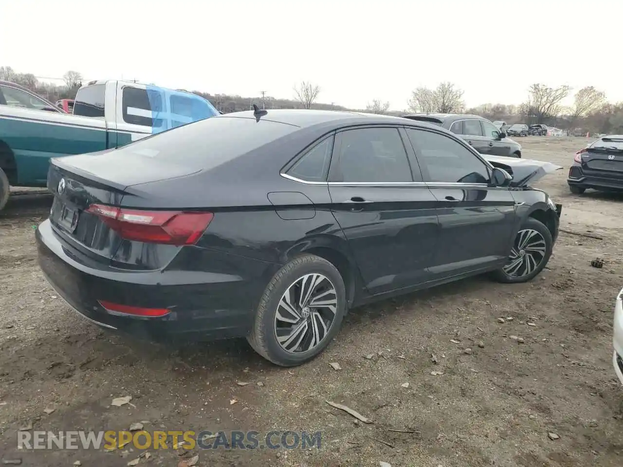 3 Photograph of a damaged car 3VWEB7BU2LM066962 VOLKSWAGEN JETTA 2020
