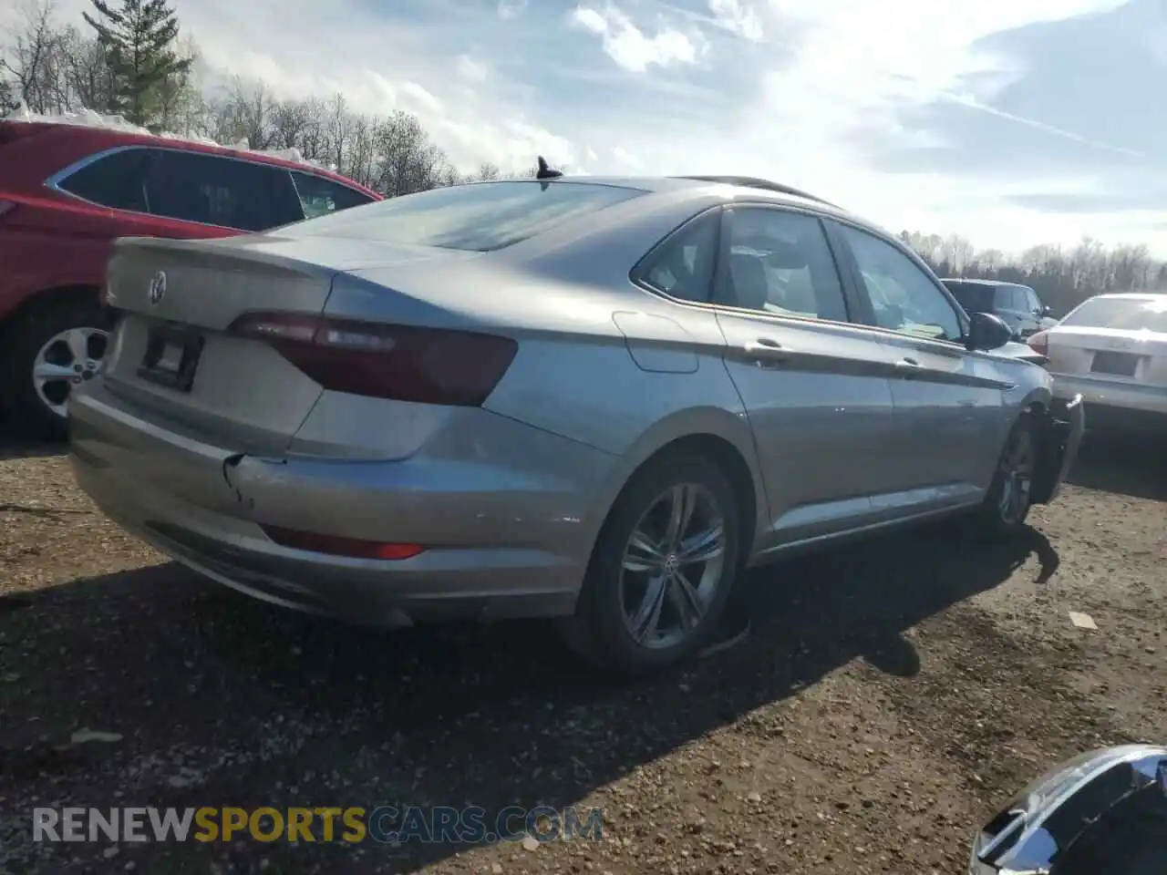 3 Photograph of a damaged car 3VWEB7BU2LM067643 VOLKSWAGEN JETTA 2020