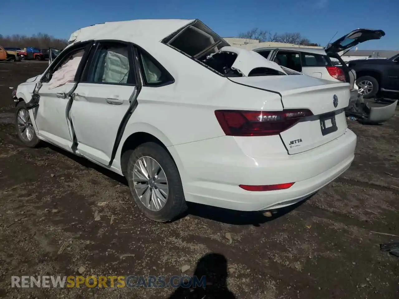 2 Photograph of a damaged car 3VWN57BU1LM050548 VOLKSWAGEN JETTA 2020