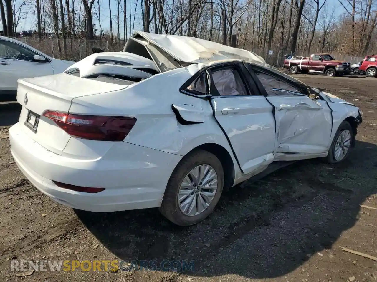 3 Photograph of a damaged car 3VWN57BU1LM050548 VOLKSWAGEN JETTA 2020
