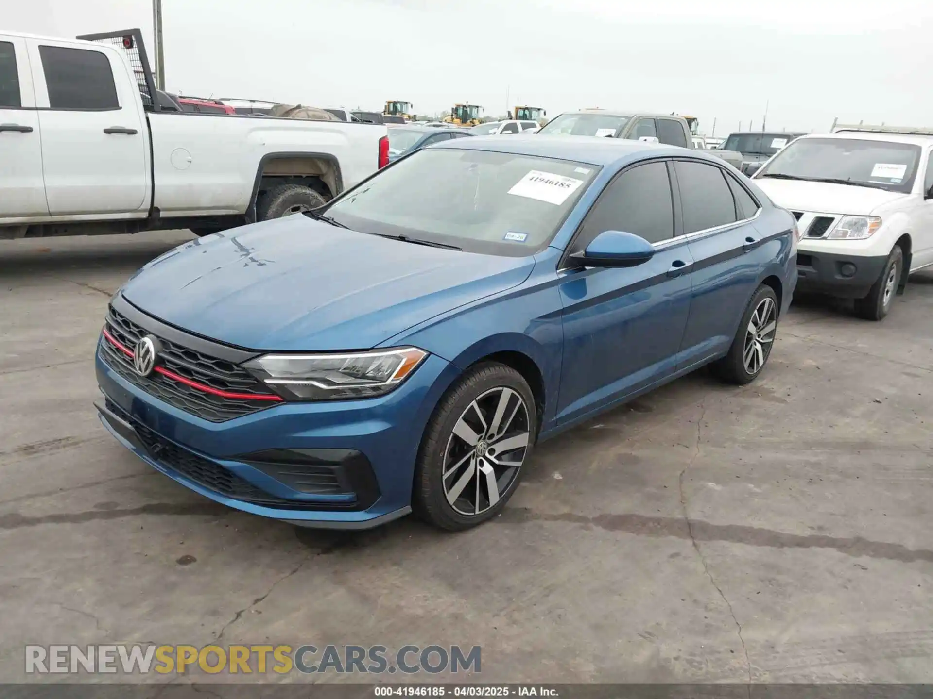 2 Photograph of a damaged car 3VWN57BU4LM048390 VOLKSWAGEN JETTA 2020