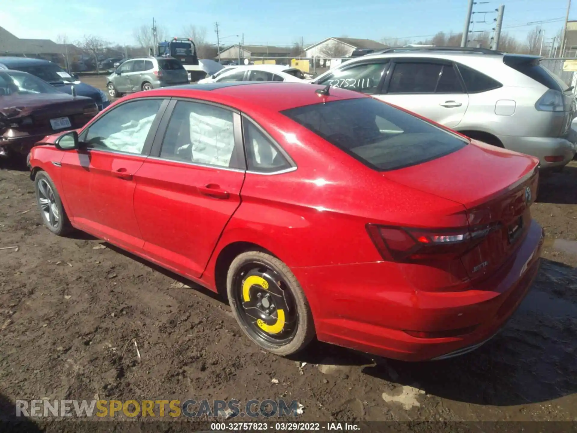 3 fotografías del automóvil dañado 3VWN57BU8LM043192 VOLKSWAGEN JETTA 2020