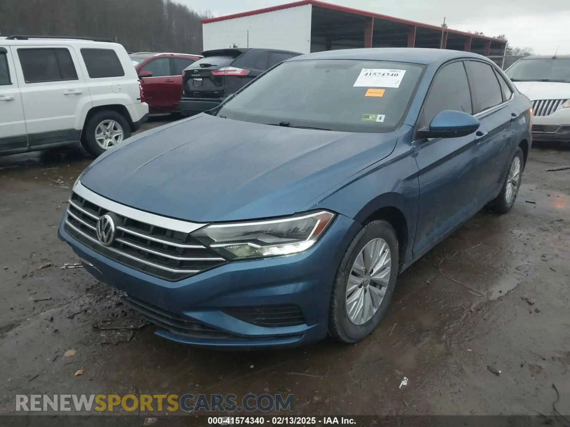 2 Photograph of a damaged car 3VWN57BU8LM064883 VOLKSWAGEN JETTA 2020