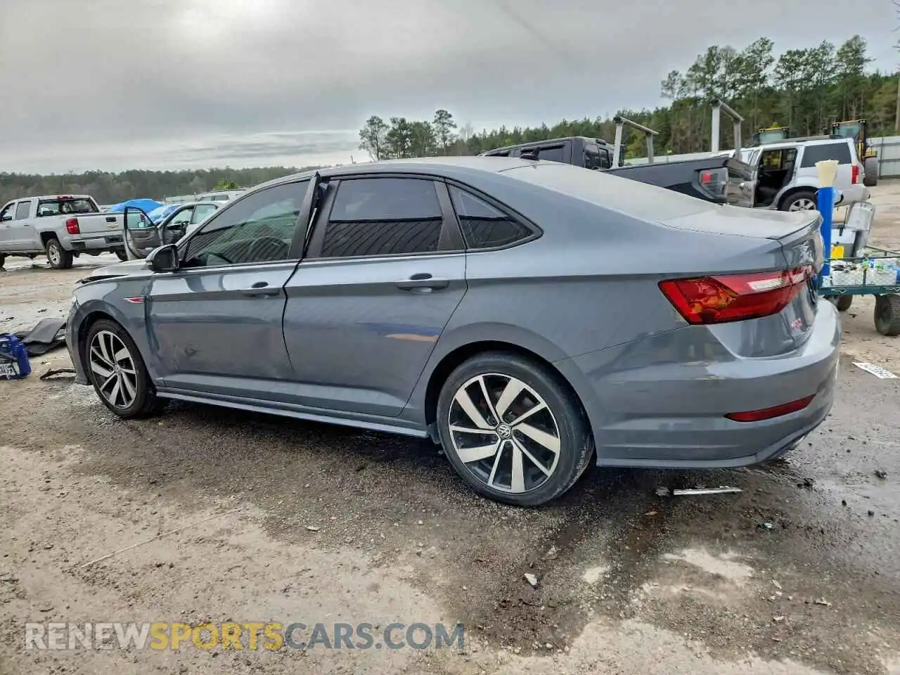 2 Photograph of a damaged car 3VW6T7BU2MM045936 VOLKSWAGEN JETTA 2021