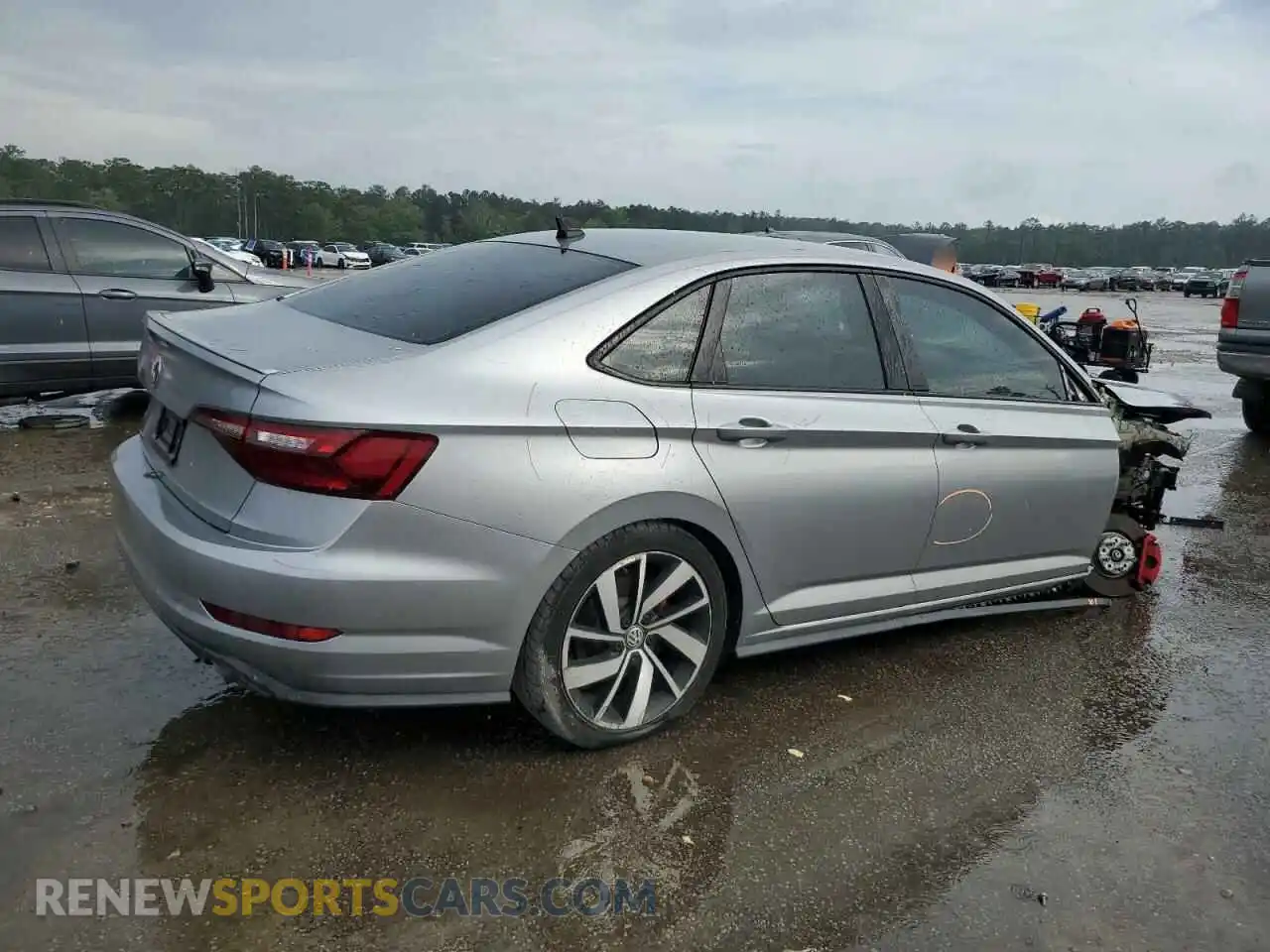 3 Photograph of a damaged car 3VW6T7BU2MM092416 VOLKSWAGEN JETTA 2021