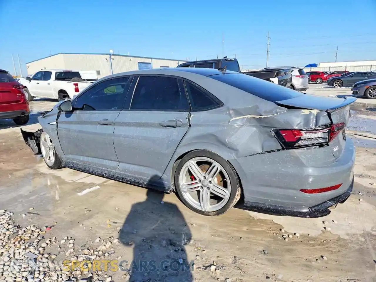2 Photograph of a damaged car 3VW6T7BU2MM096370 VOLKSWAGEN JETTA 2021