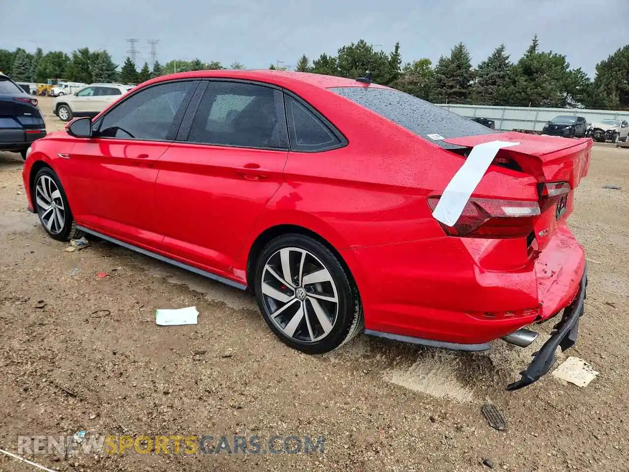 2 Photograph of a damaged car 3VW6T7BU3MM042849 VOLKSWAGEN JETTA 2021