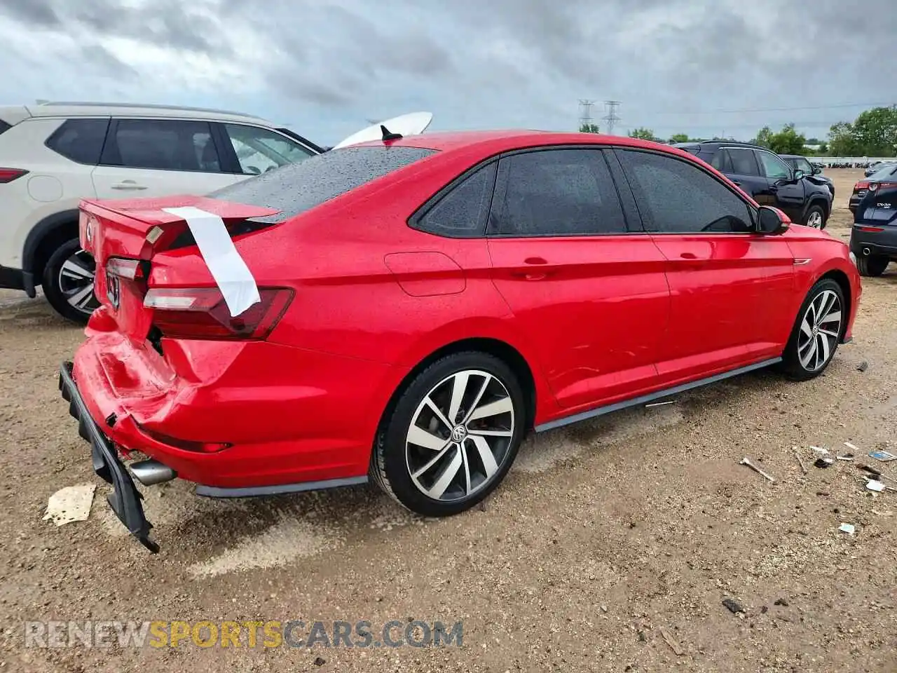 3 Photograph of a damaged car 3VW6T7BU3MM042849 VOLKSWAGEN JETTA 2021