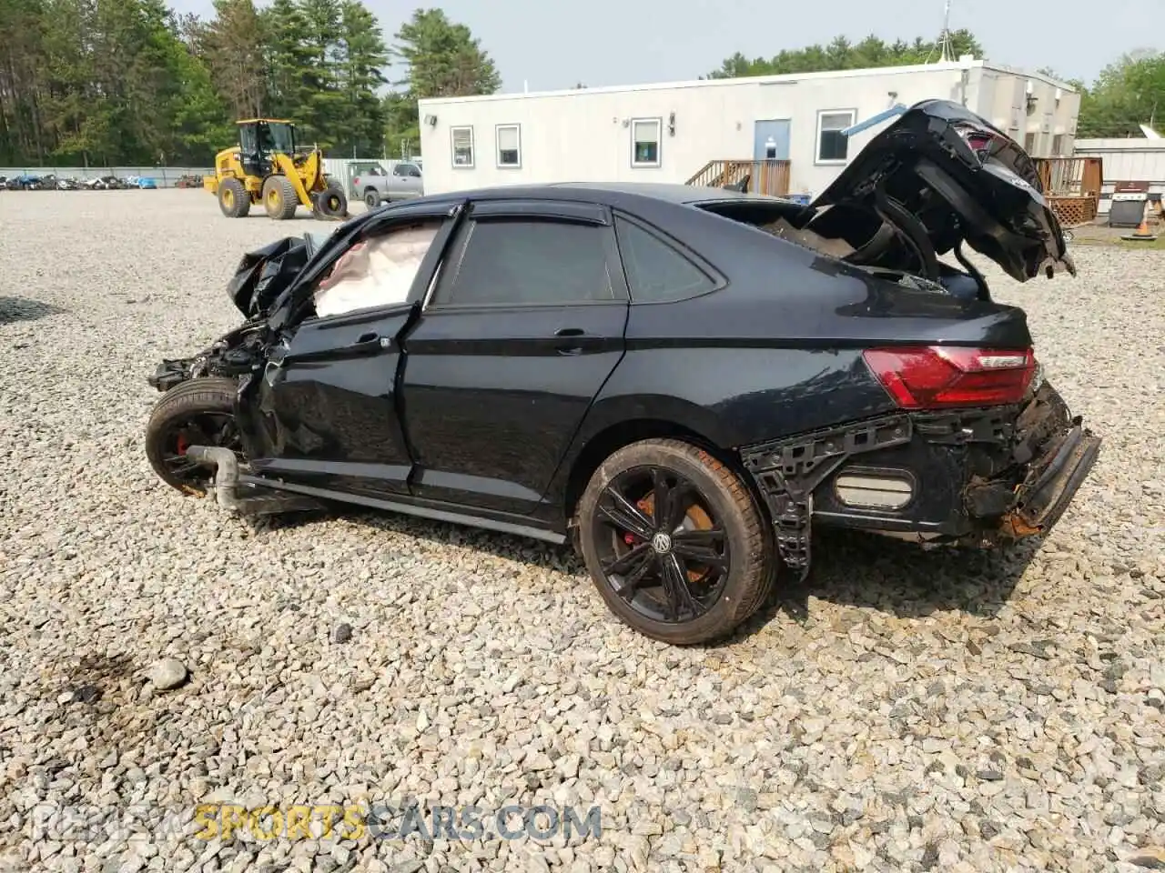 2 Photograph of a damaged car 3VW6T7BU7MM096171 VOLKSWAGEN JETTA 2021