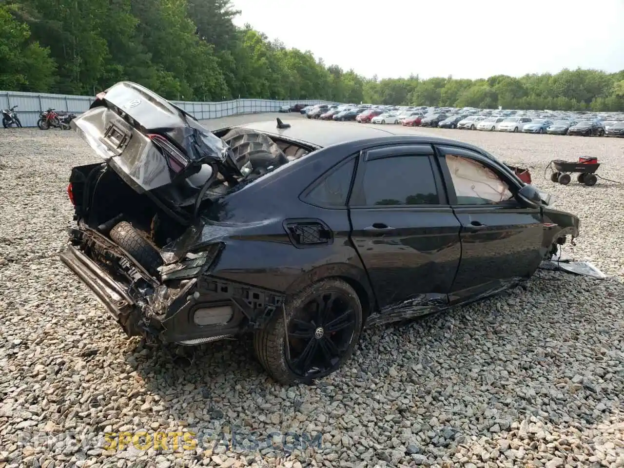 3 Photograph of a damaged car 3VW6T7BU7MM096171 VOLKSWAGEN JETTA 2021
